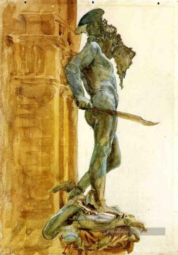 Perseus Florence John Singer Sargent Peinture à l'huile